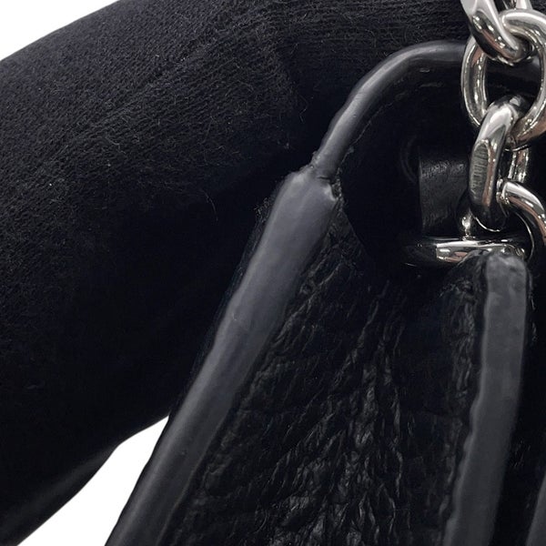 メゾンマルジェラ チェーンウォレット ４ステッチ グレイニーレザー SA3UI0008 Maison Margiela 財布 黒