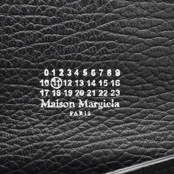 メゾンマルジェラ チェーンウォレット ４ステッチ グレイニーレザー SA3UI0008 Maison Margiela 財布 黒