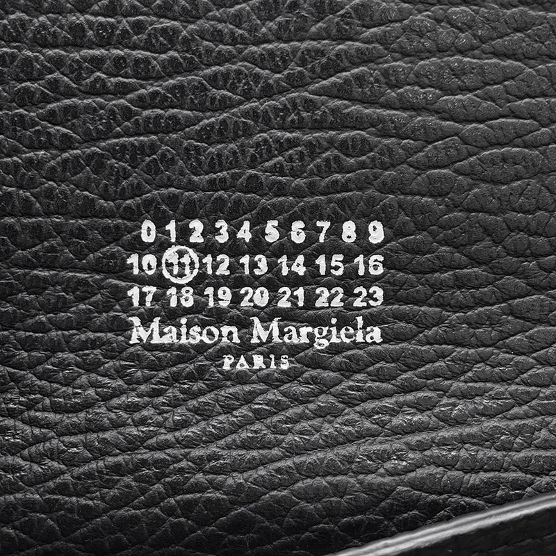 メゾンマルジェラ チェーンウォレット ４ステッチ グレイニーレザー SA3UI0008 Maison Margiela 財布 黒