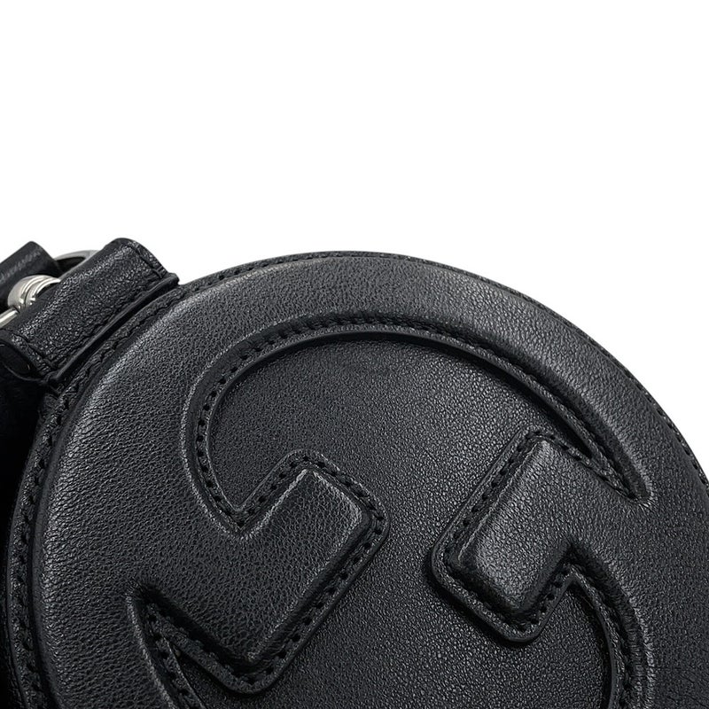 グッチ ショルダーバッグ ブロンディ スモール レザー760169 GUCCI 黒