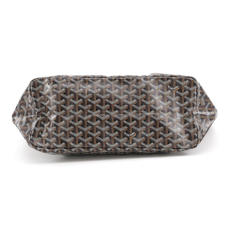 ゴヤール トートバッグ サンルイPM PVC レザー STLCROPMLTY01CL01P GOYARD ポーチ付き 黒