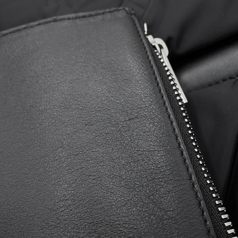 サンローランパリ ショルダーバッグ リヴゴーシュ スリングバッグ ナイロン 734682 SAINT LAURENT PARIS 黒