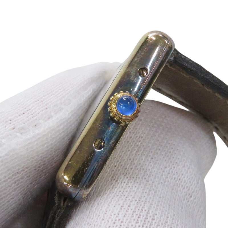 カルティエ マストタンク SM ヴェルメイユ W1001354 Cartier 腕時計 黒文字盤