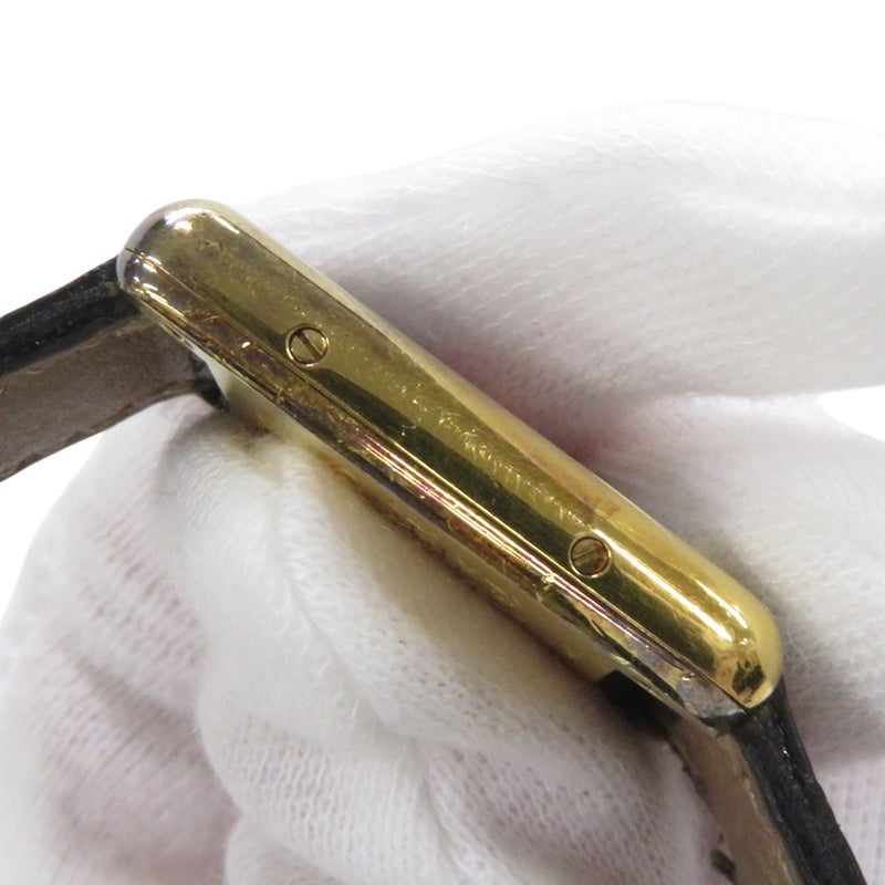 カルティエ マストタンク SM ヴェルメイユ W1001354 Cartier 腕時計 黒文字盤