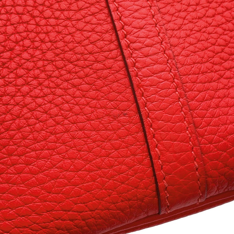 エルメス ハンドバッグ ピコタンロックMM ルージュトマト/シルバー金具 トリヨンクレマンス K刻印 HERMES トートバッグ