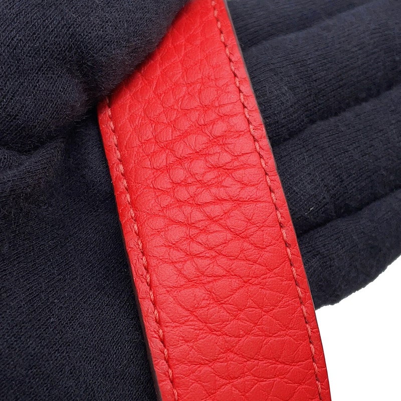 エルメス ハンドバッグ ピコタンロックMM ルージュトマト/シルバー金具 トリヨンクレマンス K刻印 HERMES トートバッグ