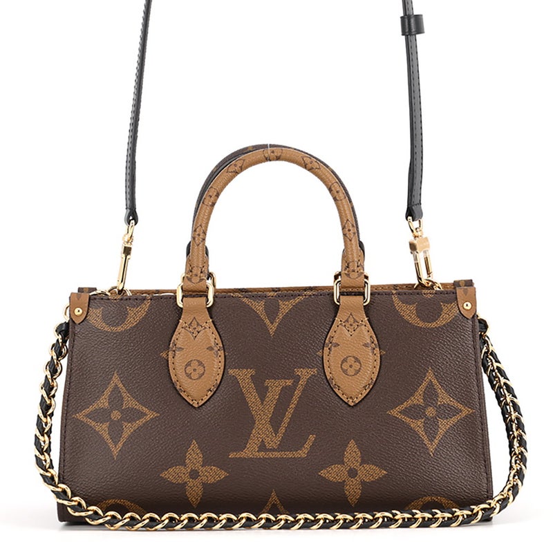 ルイヴィトン ハンドバッグ モノグラム・リバース/モノグラム・ジャイアント オンザゴー EW チェーン M14236 LOUIS VUITTON