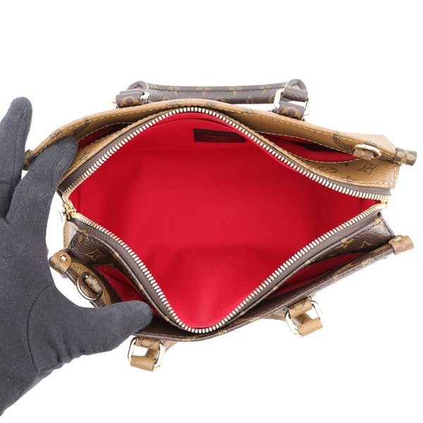 ルイヴィトン ハンドバッグ モノグラム・リバース/モノグラム・ジャイアント オンザゴー EW チェーン M14236 LOUIS VUITTON