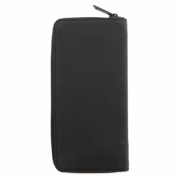 ルイヴィトン 長財布 アエログラム・レザー ジッピーウォレット・ヴェルティカル M81743 黒 ブラック 財布