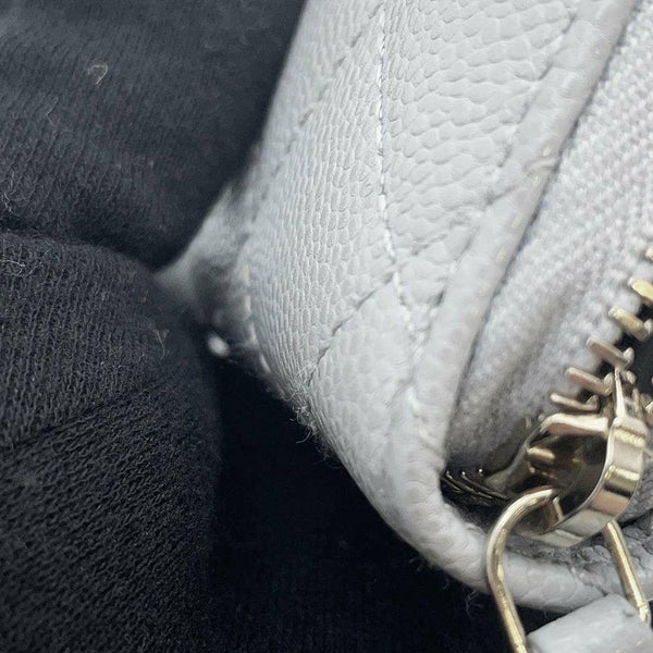 シャネル コインケース ココマーク ジップ コインパース キャビアスキン AP3686 CHANEL 財布