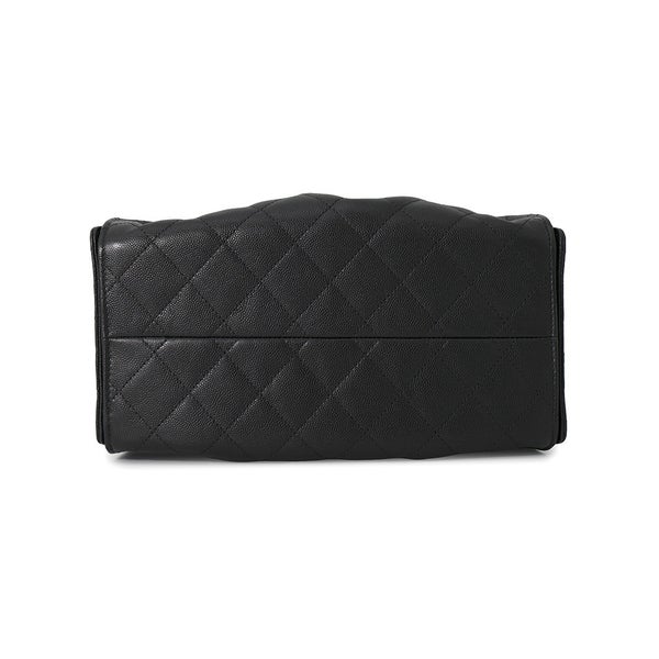 シャネル チェーンショルダーバッグ ココマーク CHANEL 25 スモール キャビアスキン AS5293 CHANEL 黒