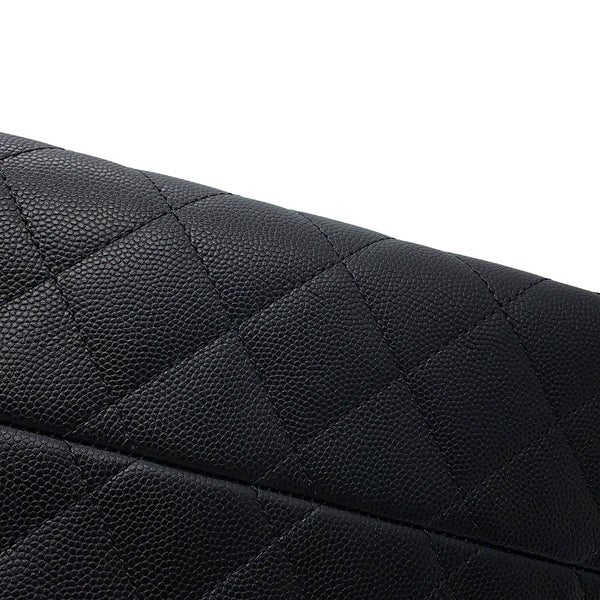 シャネル チェーンショルダーバッグ ココマーク CHANEL 25 スモール キャビアスキン AS5293 CHANEL 黒