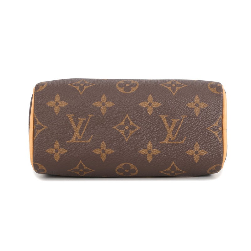 ルイヴィトン ハンドバッグ モノグラム ナノ・スピーディ M81085 LOUIS VUITTON ヴィトン 2way ショルダーバッグ
