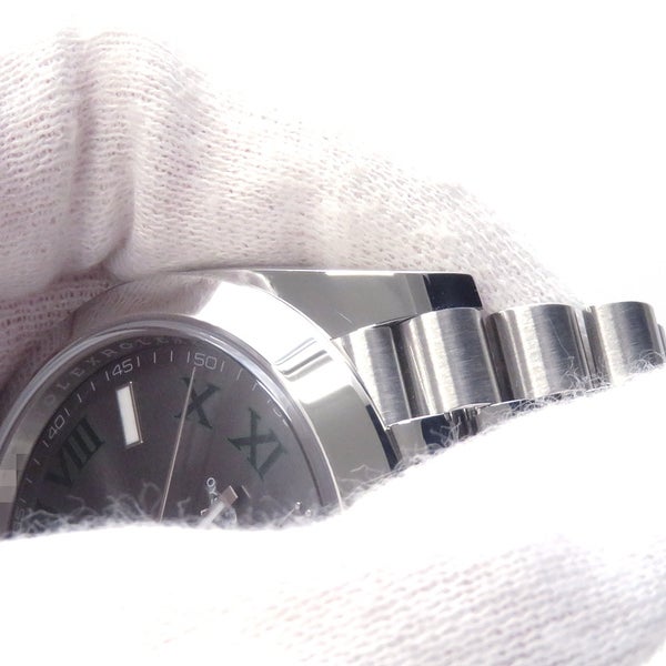 ロレックス デイトジャスト41 ランダムシリアル ルーレット 126300 ROLEX 腕時計 スレート文字盤
