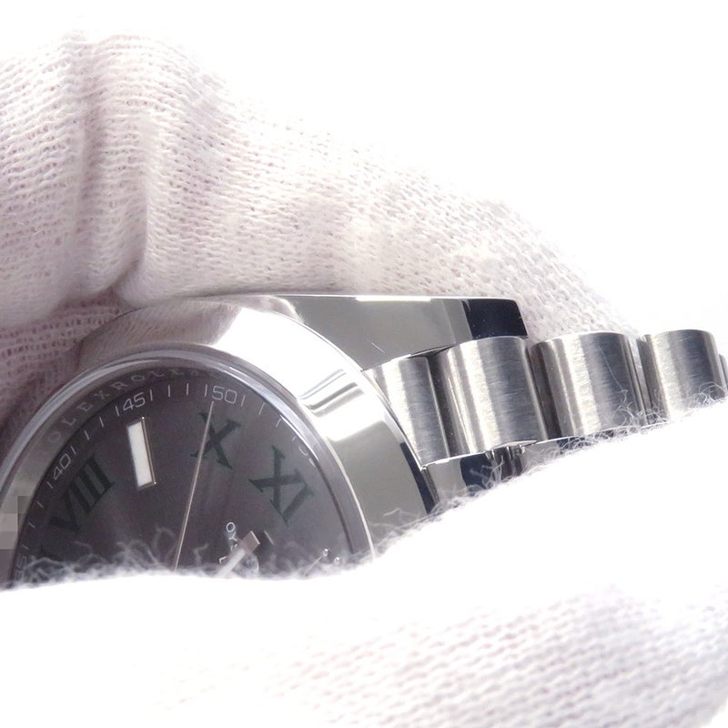ロレックス デイトジャスト41 ランダムシリアル ルーレット 126300 ROLEX 腕時計 スレート文字盤