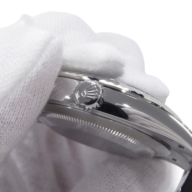 ロレックス デイトジャスト41 SS/K18WGホワイトゴールド ランダムシリアル ルーレット 126334 ROLEX 腕時計 スレート文字盤