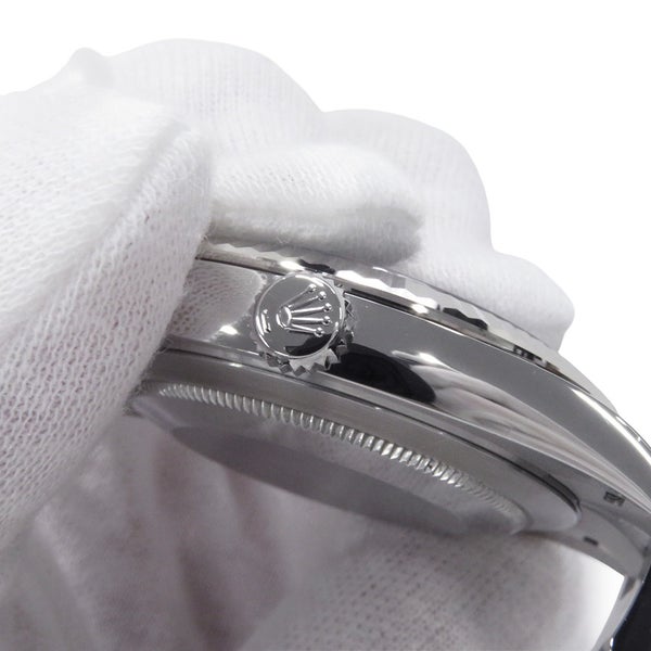 ロレックス デイトジャスト41 SS/K18WGホワイトゴールド ランダムシリアル ルーレット 126334 ROLEX 腕時計 スレート文字盤