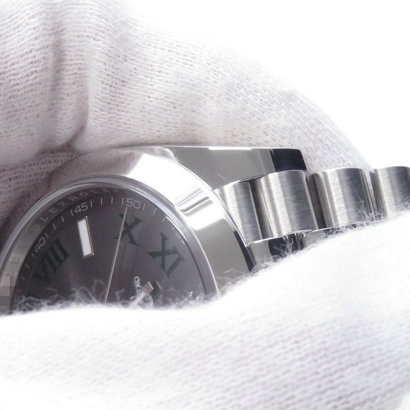 ロレックス デイトジャスト41 SS/K18WGホワイトゴールド ランダムシリアル ルーレット 126334 ROLEX 腕時計 スレート文字盤