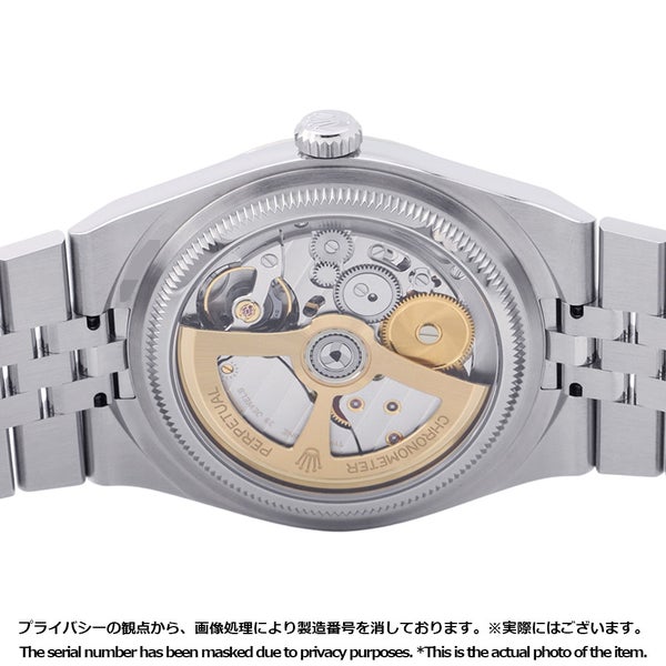 ロレックス ランドドゥエラー 40 SS/K18WG ランダムシリアル ルーレット 127334 ホワイトハニカミモチーフ文字盤