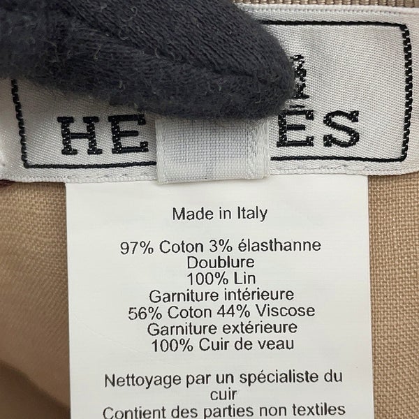エルメス キャップ キャスケット マイルス ジャクロンH コットン サイズ59 HERMES 帽子 メンズ
