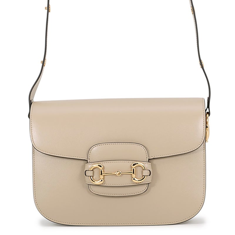 グッチ ショルダーバッグ ホースビット 1955 ミディアム レザー 602204 GUCCI