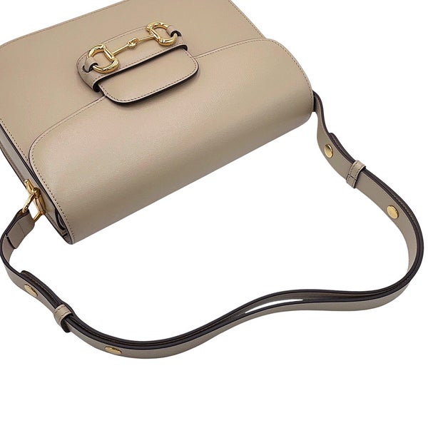グッチ ショルダーバッグ ホースビット 1955 ミディアム レザー 602204 GUCCI