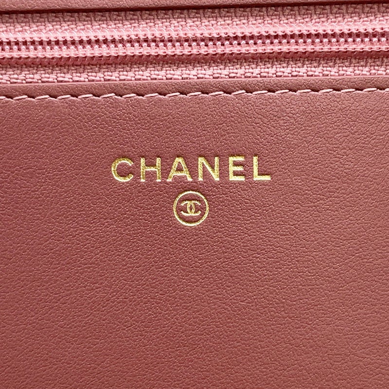 シャネル チェーンウォレット ボーイシャネル ベルベット CHANEL 財布