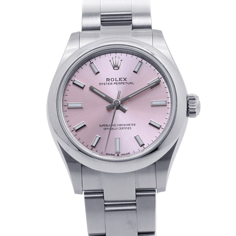ロレックス オイスターパーペチュアル31 ランダムシリアル ルーレット 277200 ROLEX 腕時計 ピンク文字盤