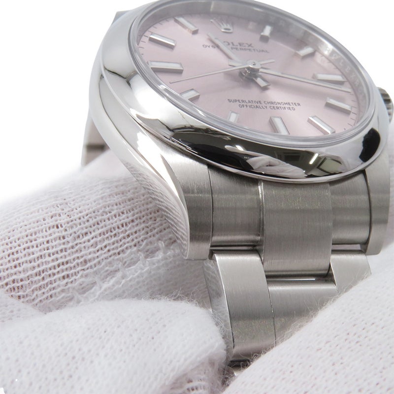 ロレックス オイスターパーペチュアル31 ランダムシリアル ルーレット 277200 ROLEX 腕時計 ピンク文字盤