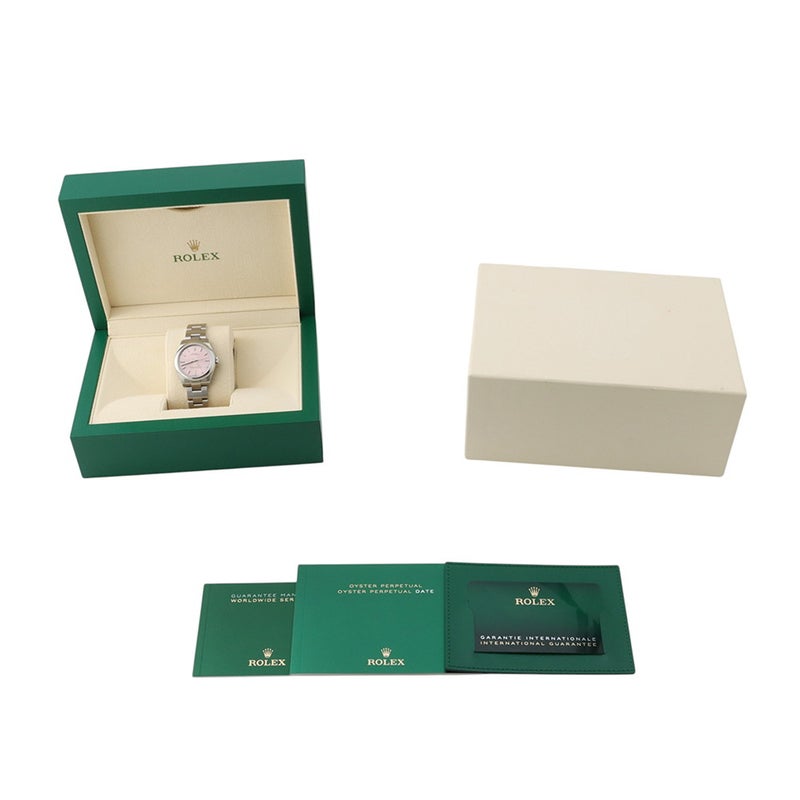 ロレックス オイスターパーペチュアル31 ランダムシリアル ルーレット 277200 ROLEX 腕時計 ピンク文字盤