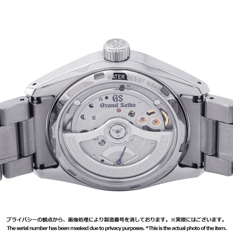 セイコー グランドセイコー エボリューション9 コレクション スプリングドライブ U.F.A.  SLGB003 ライトブルー文字盤