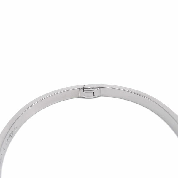 カルティエ ブレスレット ラブブレスSM スモールモデル K18WGホワイトゴールド サイズ17 B6047417 LOVEブレス