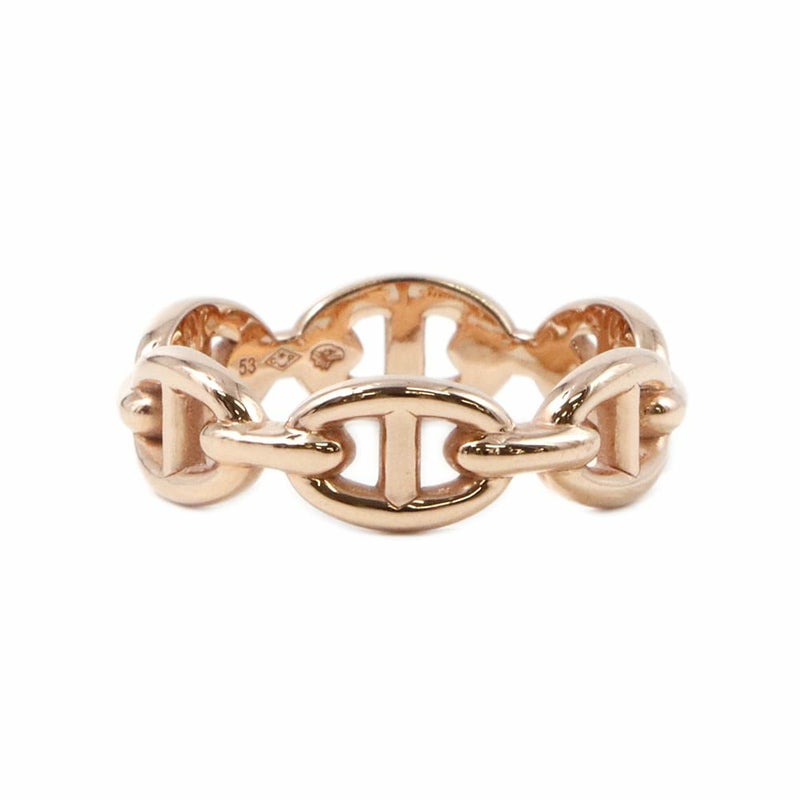 エルメス リング シェーヌダンクル アンシェネPM K18PGピンクゴールド リングサイズ53 HERMES 指輪