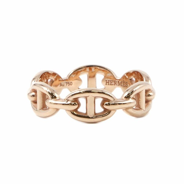 エルメス リング シェーヌダンクル アンシェネPM K18PGピンクゴールド リングサイズ53 HERMES 指輪