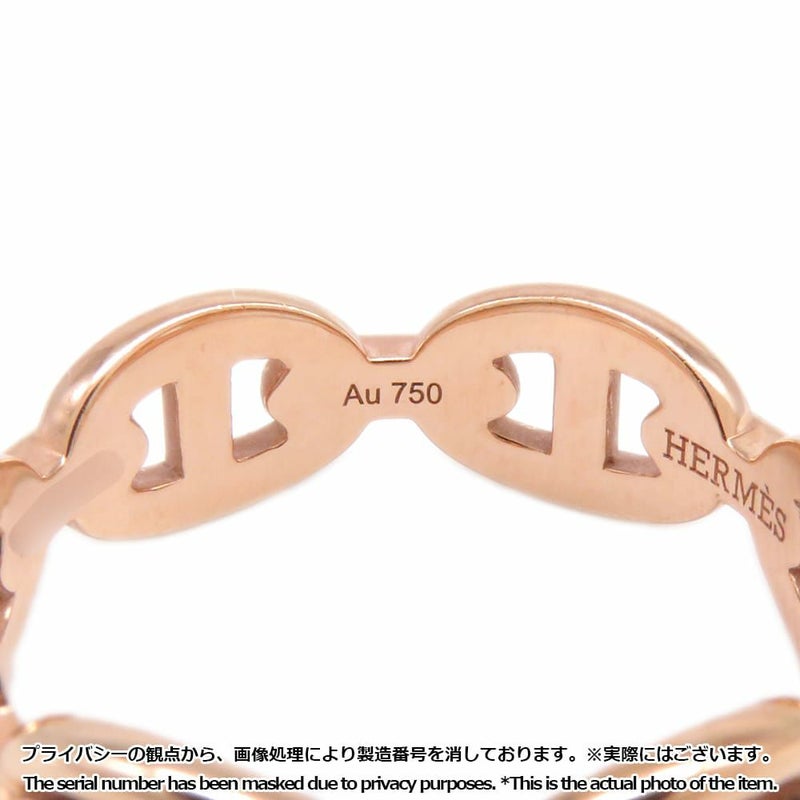 エルメス リング シェーヌダンクル アンシェネPM K18PGピンクゴールド リングサイズ53 HERMES 指輪