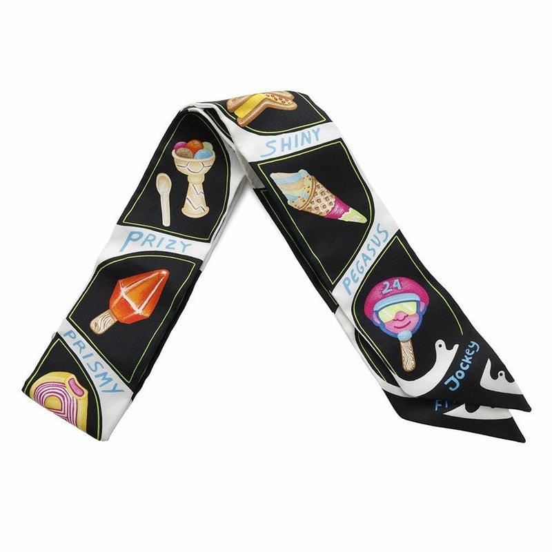 エルメス スカーフ ツイリー ファニー・アイスクリーム Funny Ice Cream HERMES 2024春夏