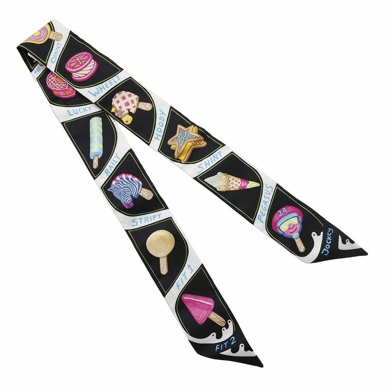 エルメス スカーフ ツイリー ファニー・アイスクリーム Funny Ice Cream HERMES 2024春夏