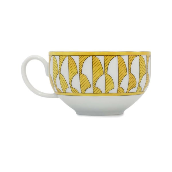 エルメス ティーカップ ソーサー ソレイユ・ドゥ・エルメス 2客セット HERMES 食器 ギフト ペア  白