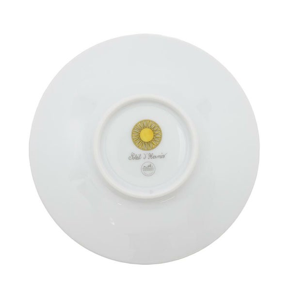 エルメス ティーカップ ソーサー ソレイユ・ドゥ・エルメス 2客セット HERMES 食器 ギフト ペア  白