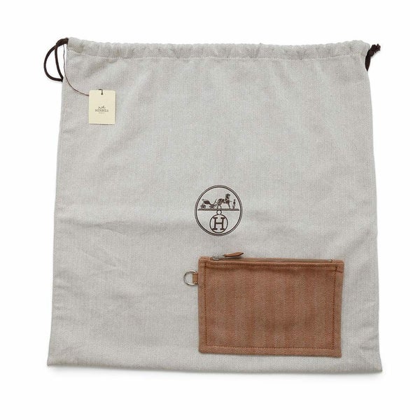 エルメス ハンドバッグ ヴァルパライソPM ゴールド/シルバー金具 トワルシェブロン □K刻印 HERMES