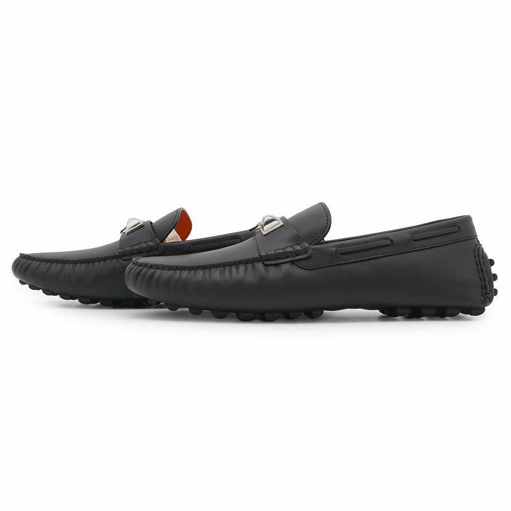 エルメス モカシン アーヴィング Irving レザー メンズサイズ41.5