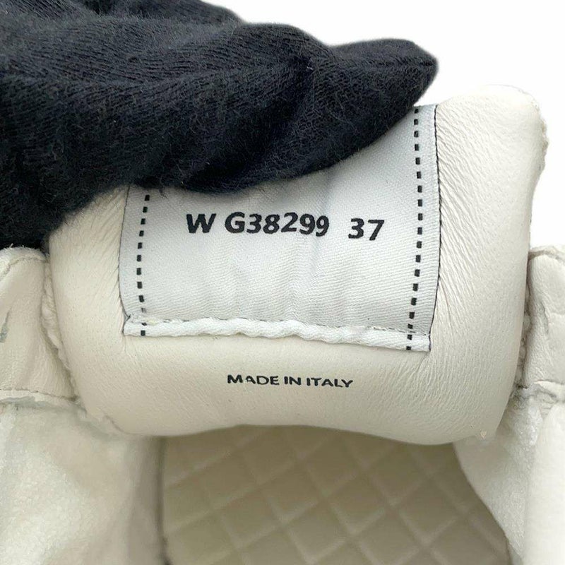 シャネル スニーカー ココマーク ツイード レディースサイズ37 G38299 CHANEL 靴 白