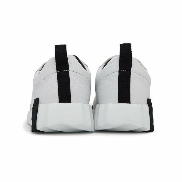 エルメス スニーカー バウンシング レザー レディースサイズ36.5 HERMES 靴 白 黒