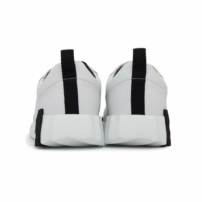 エルメス スニーカー バウンシング レザー レディースサイズ36.5 HERMES 靴 白 黒