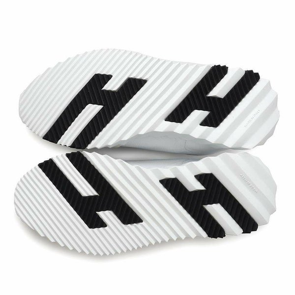 エルメス スニーカー バウンシング レザー レディースサイズ36.5 HERMES 靴 白 黒
