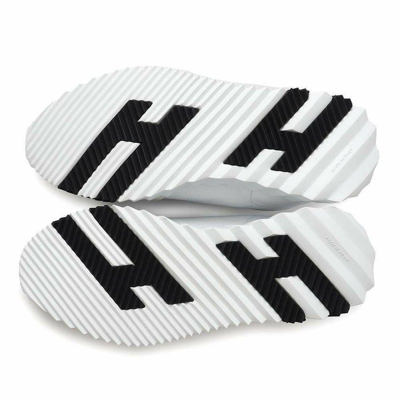 エルメス スニーカー バウンシング レザー レディースサイズ36.5 HERMES 靴 白 黒