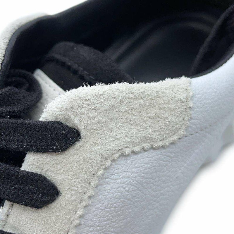 エルメス スニーカー バウンシング レザー レディースサイズ36.5 HERMES 靴 白 黒