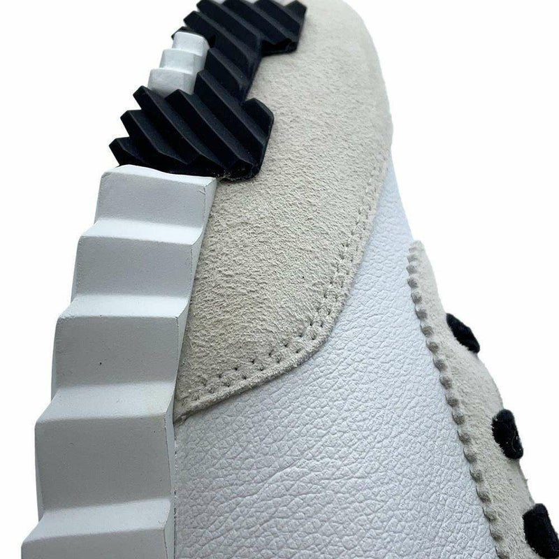 エルメス スニーカー バウンシング レザー レディースサイズ36.5 HERMES 靴 白 黒