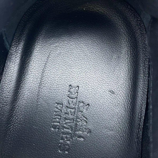 エルメス スニーカー バウンシング レザー レディースサイズ36.5 HERMES 靴 白 黒