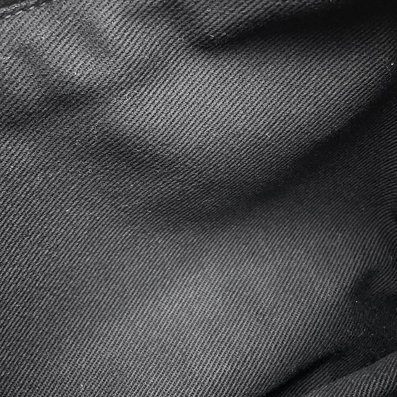 プラダ クラッチバッグ ロゴ ラフィア 1BF129.2A2T PRADA 黒